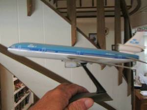 lot 1873 image: KLM royal Dutch airlines model airplane