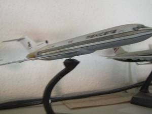 lot 1871 image: Mexicana model airplane