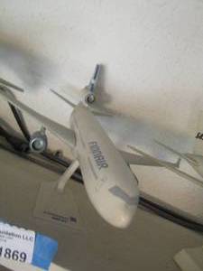 lot 1869 image: Finn air model airplane