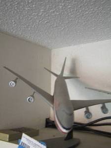 lot 1867 image: American airlines model airplane