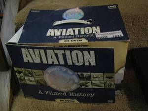lot 1674 image: aviation a filmed history 24 dvds