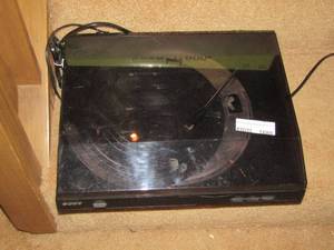 lot 1680 image: sony record player