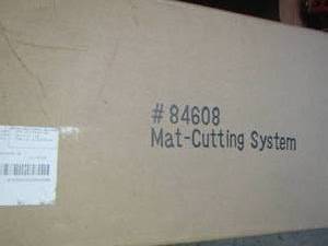 lot 1900 image: #84608 mat- cutting system