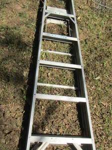 lot 1905 image: Werner 6 Ft. foldable ladder
