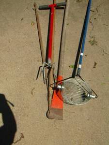 lot 1928 image: yard tools