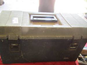 lot 1946 image: large tool box with various chains