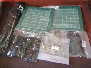 lot 1962 image: MICRO MARK TOOLS  & Tweezers, pins & boards