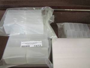 lot 1972 image: clear empty cases and jars small