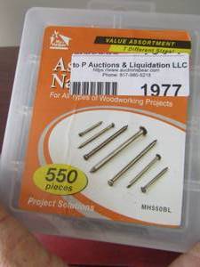 lot 1977 image: assorted nail packs qty 2
