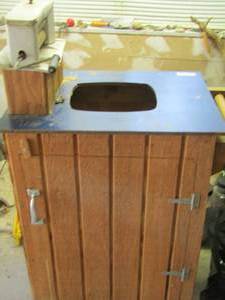 lot 1982 image: shop wash and rinse rolling cart