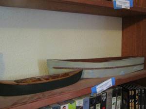 lot 1049 image: qty 2 wooden boats