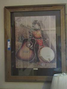 lot 1052 image: instrument framed art by stevedored  3226