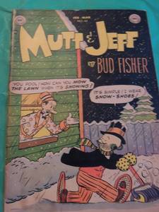 lot 1086 image: DC comic Feb-March #62 Mutt and Jeff