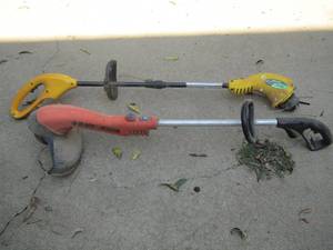 lot 1461 image: black and decker electric weed eater, weed eater twist n edge rte113c