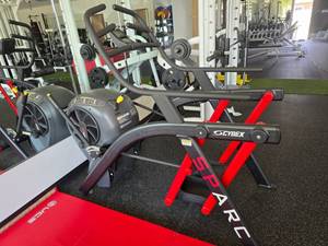 lot 4 image: Cybex Sparc Arc Trainer 50A1 Low Impact Elliptical