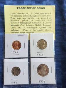 lot 14 image: Proof Set of Coins