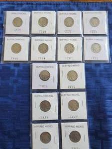lot 36 image: Selection of Buffalo Nickels