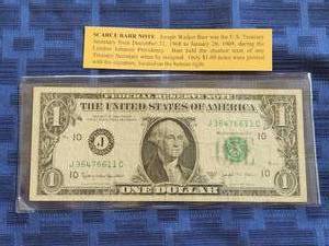 lot 39 image: 1963 B scarce Barr note