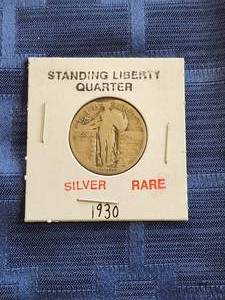 lot 42 image: 1930 Standing Liberty Quarter - Silver rare