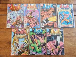lot 43 image: DC Comics - Arak Son of Thunder - #21, 22, 23, 24, 25, 27, 29