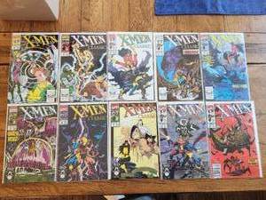 lot 58 image: Marvel Comics - X-Men Classic #50, 51, 52, 53, 54, 55, 56, 57, 58, 59