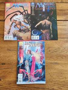 lot 117 image: Armada Comics - Ice Age on the World of Magic Gathering #1, Magic Gathering Arabian Nights #1, & Magic the Gathering The Shadow Mage #2