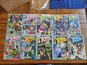lot 129 image: Marvel Comics - X-Men Classic #70, 71, 72, 73, 74, 75, 76, 77, 78, 79