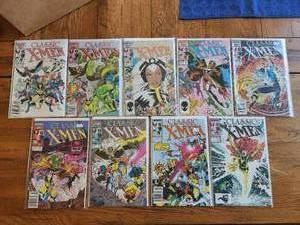 lot 133 image: Marvel Comics - Classic X-Men #1, 2, 3, 4, 5, 6, 7, 8, 9