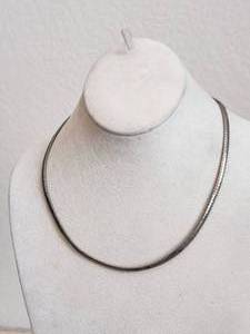 lot 124 image: Vintage necklace marked Italy 925