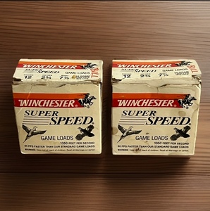 lot 19 image: Two (2) Boxes of Winchester Super Speed 12 Gauge Game Load Shotgun Shells