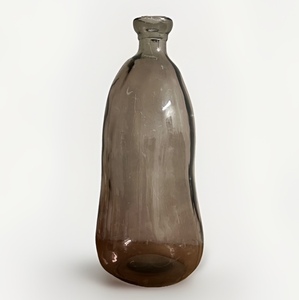 lot 45 image: Hand-Blown 100% Recycled Glass Vase Made in Spain