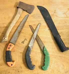 lot 55 image: Five (5) Great Tools for Attacking Your Brush or Undergrowth Problems - Great for Camping or Hiking