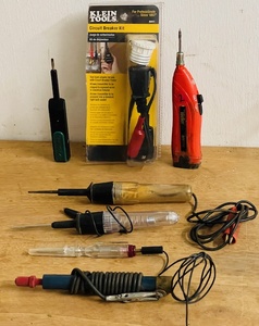 lot 101 image: Assorted Electrical Testing Tools &amp a Klein Tools Circuit Breaker Kit