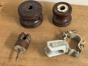 lot 109 image: Lot of Four (4) AntiqueVintage Insulators