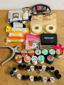 lot 119 image: Nice Lot Of Sewing Materials &amp Supplies