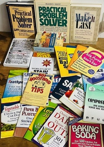 lot 195 image: Huge Selection of Do-It-Yourself, Helpful Hints, &amp Practical Solutions