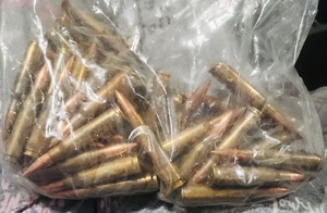 lot 212 image: Lot of 55 .308 Caliber Cartridges&nbsp