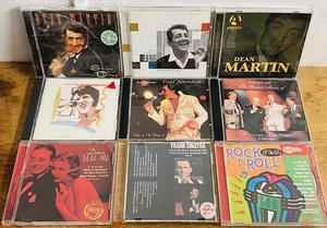 lot 297 image: Nine (9) CDs of Some of Yesterdays Great Male Singers - Including Dean Martin, Frank Sinatra, &amp Elvis