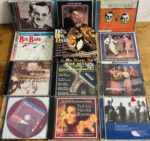 lot 295 image: Twelve (12) CDs with Yesteryears Big Band Music - Including Glenn Miller &amp Tommy Dorsey