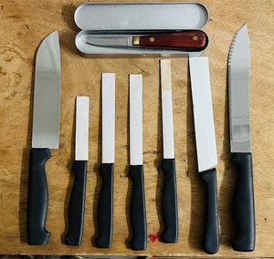 lot 271 image: Eight (8) Assorted Kitchen Knives - IncludingTramontina