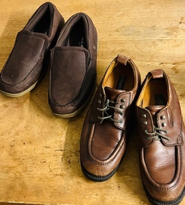 lot 313 image: Mens Generra Leather & Deer Stag Size 10 Shoes