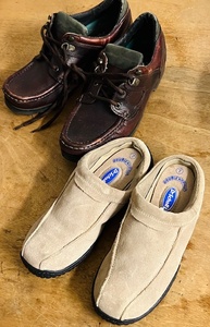 lot 314 image: Mens Size 9-12 Nunn Bush & Womens Size 7 Dr. Scholls Comfortable Shoes
