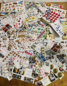 lot 316 image: 100s of Assorted Stickers