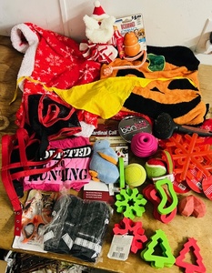 lot 319 image: Huge Lot of Chew Toys and Other Pet Assessories