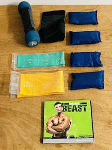 lot 241 image: Beach Bodys Body Beast System WInstructional CD