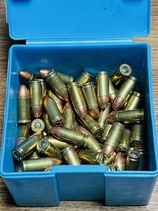lot 207 image: 100 Rounds of Luger 9mm Shells