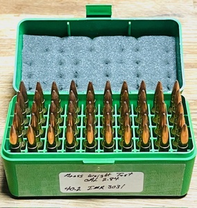 lot 211 image: Fifty Round Case-Gard Box of 7.62mm Cartridges