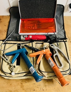 lot 246 image: Assorted Tools in Tool Bag - Including Rechargable Skil Electric Screwdriver&nbsp