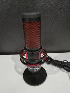 lot 14 image: Hyperx QuadCast USB Condenser Gaming Microphone w Kingston Microphone Base