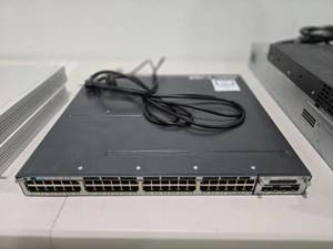 lot 85 image: Cisco Anatel TNY-WS3750X-3560X 48 Port Network Switch